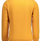 Orange Cotton Men Sweater