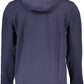 Blue Cotton Men Sweater