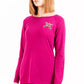 Purple Wool Women Sweater