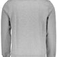 Gray Cotton Men Sweatshirt