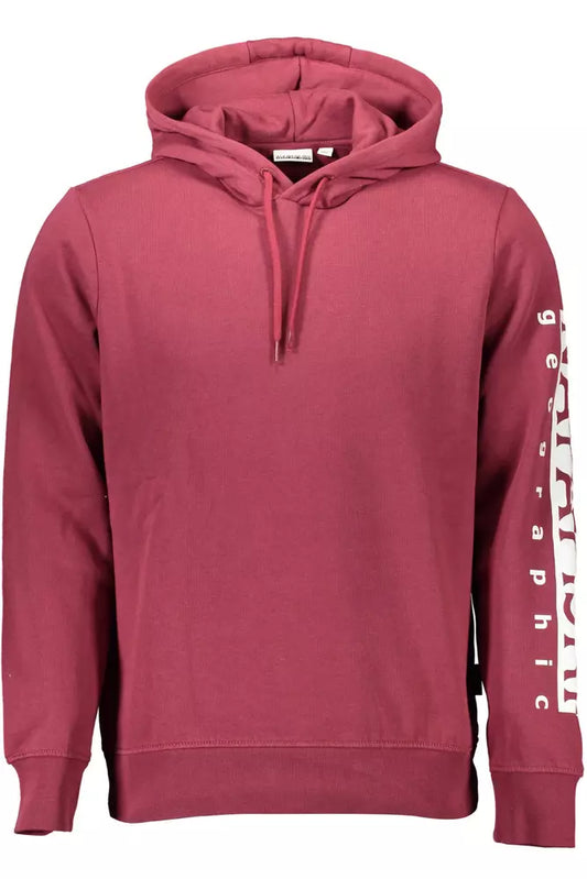 Red Cotton Men Sweater