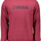 Red Cotton Men Sweater