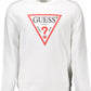 White Cotton Men Sweater