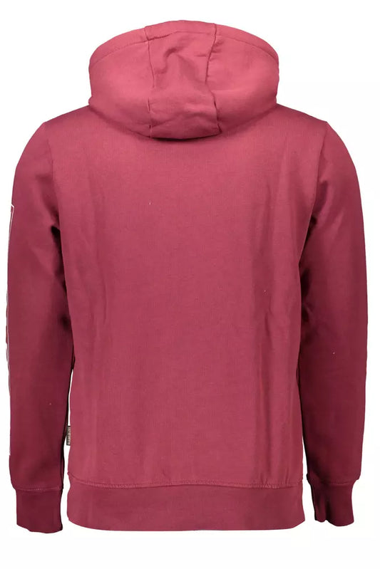 Red Cotton Men Sweater
