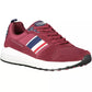 Red Leather Men Sneaker
