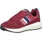 Red Leather Men Sneaker