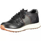 Black Eco Leather Men Sneaker
