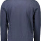 Blue Cotton Men Sweater