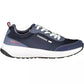 Blue Polyethylene Men Sneaker