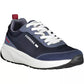 Blue Polyethylene Men Sneaker