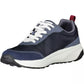 Blue Polyethylene Men Sneaker