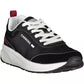 Black Eco Leather Men Sneaker