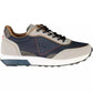 Blue ECO Leather Men Sneaker
