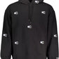 Black Cotton Men Sweater