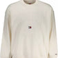 White Cotton Men Sweater