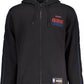 Black Cotton Men Sweater