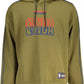 Green Cotton Men Sweater