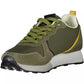 Green ECO Leather Men Sneaker