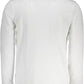 White Cotton Men Polo Shirt