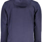 Blue Cotton Men Sweater