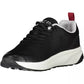 Black Polyethylene Men Sneaker