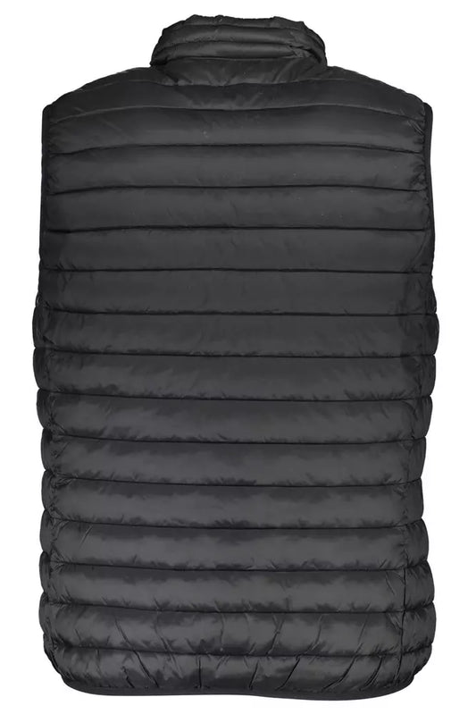 Black Polyamide Men Jacket