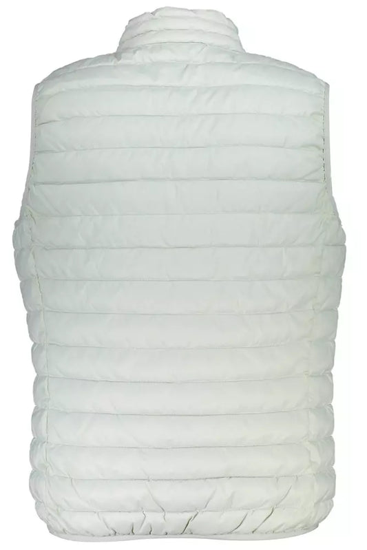 Gray Polyester Men Jacket