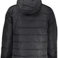 Black Polyester Men Jacket