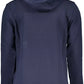 Blue Cotton Men Sweater