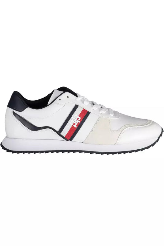 White Leather Men Sneaker
