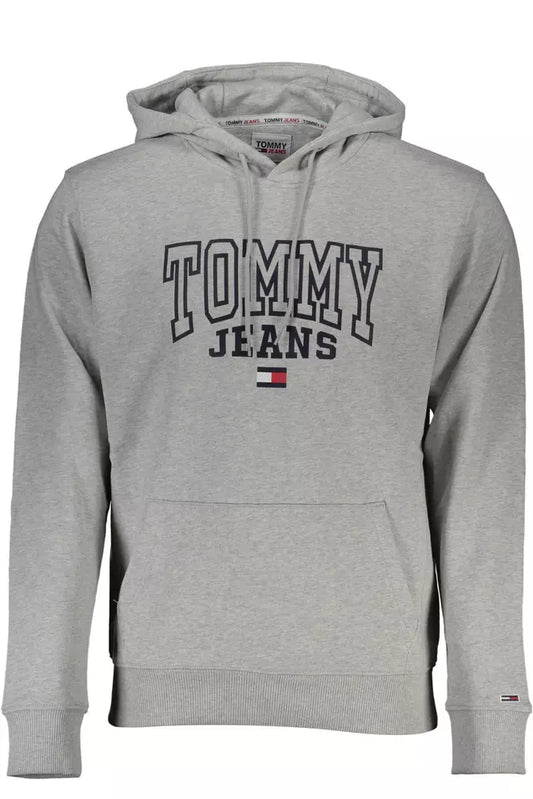 Gray Cotton Men Sweater