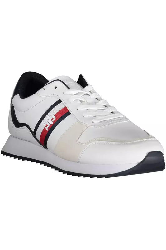 White Leather Men Sneaker