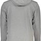 Gray Cotton Men Sweater