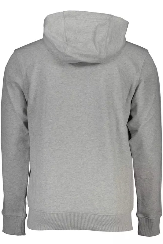 Gray Cotton Men Sweater