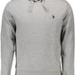 Gray Cotton Men Sweater