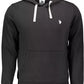 Black Cotton Men Sweater
