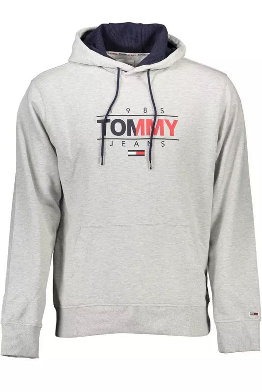 Gray Cotton Men Sweater