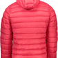 Red Polyester Men Jacket