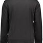 Black Cotton Men Sweater