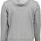 Gray Cotton Men Sweater