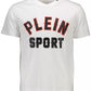 White Cotton Men T-Shirt