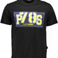 Black Cotton Men T-Shirt