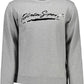 Gray Cotton Men Sweater