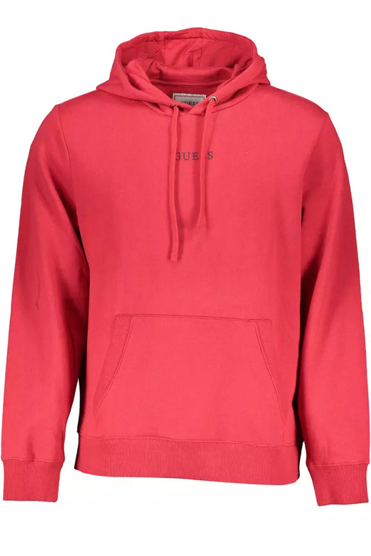 Red Cotton Men Sweater