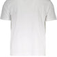 White Cotton Men T-Shirt
