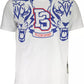 White Cotton Men T-Shirt