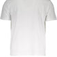 White Cotton Men T-Shirt