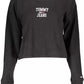 Black Cotton Women T-Shirt