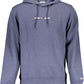 Blue Cotton Men Sweater