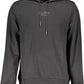 Black Cotton Men Sweater